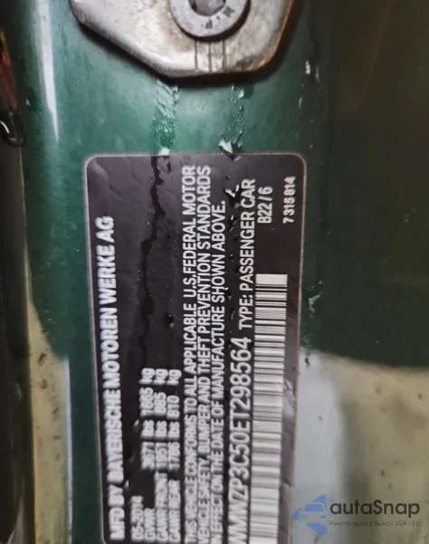 2014 Mini Cooper S z USA, uszkodzony, nr VIN WMWZP3C50ET298564